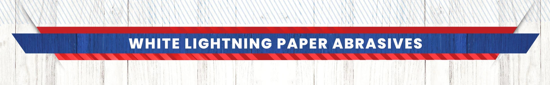 White Lightning Paper Abrasives