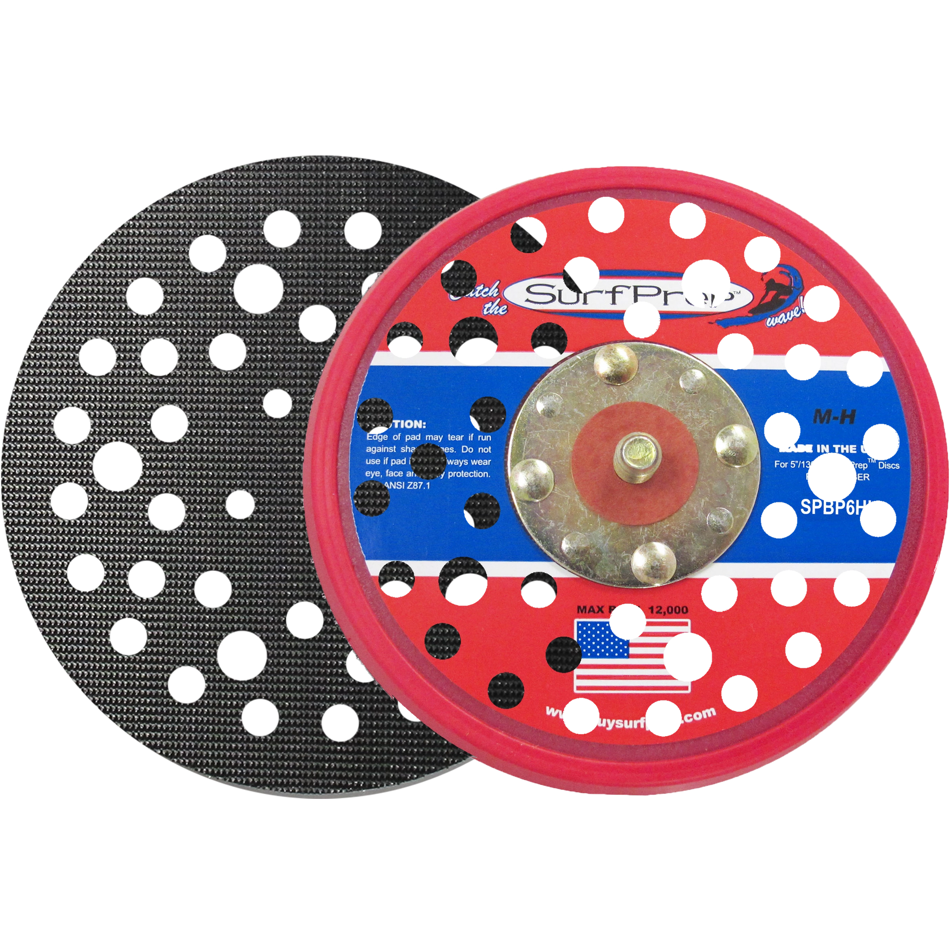 5" and 6" Mulit-Hole Backup Pads