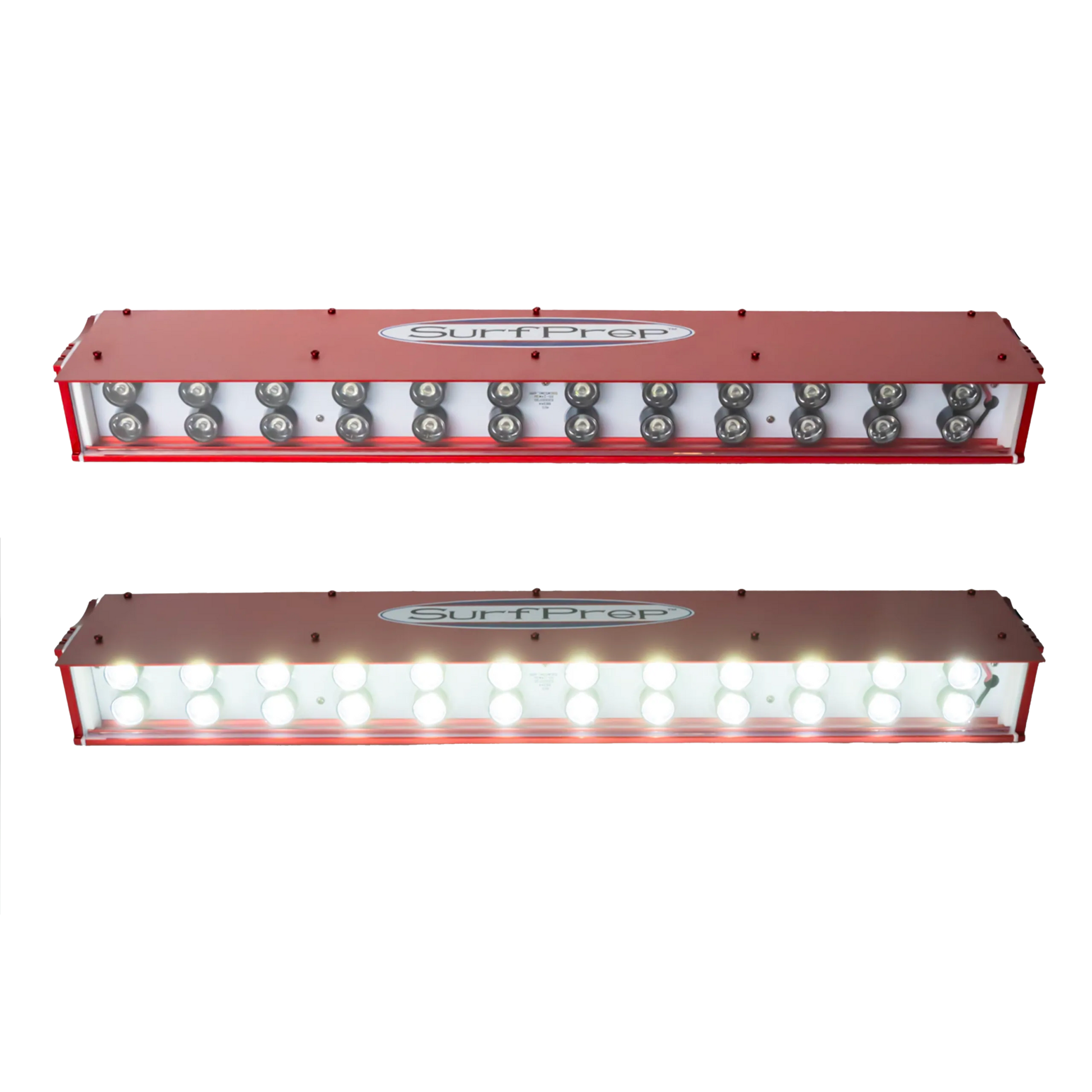 24" and 40" LED inspection lights for improved sanding quality.