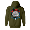 Sudadera SurfPrep - Heather Military Green