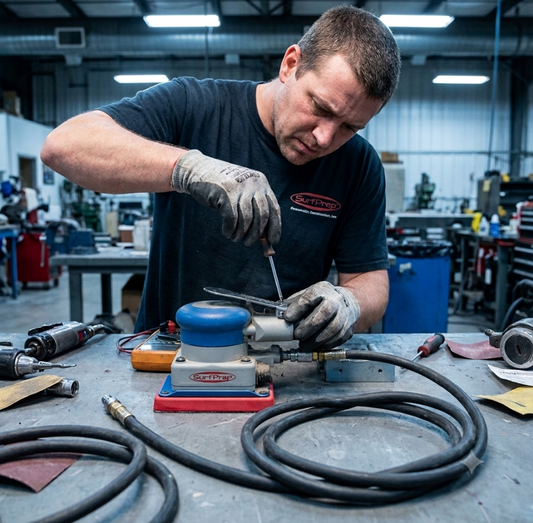 Air Powered Sander Not Spinning or Losing Power: Troubleshooting Guide