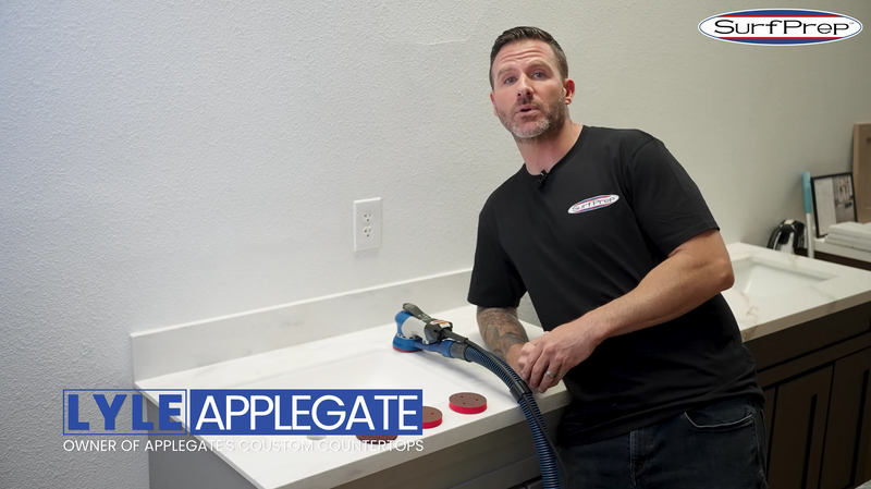 How to Sand Integrated Solid-Surface Sinks and Tight Corners