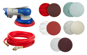 5" Trident Pneumatic Pro Sanding System Kits