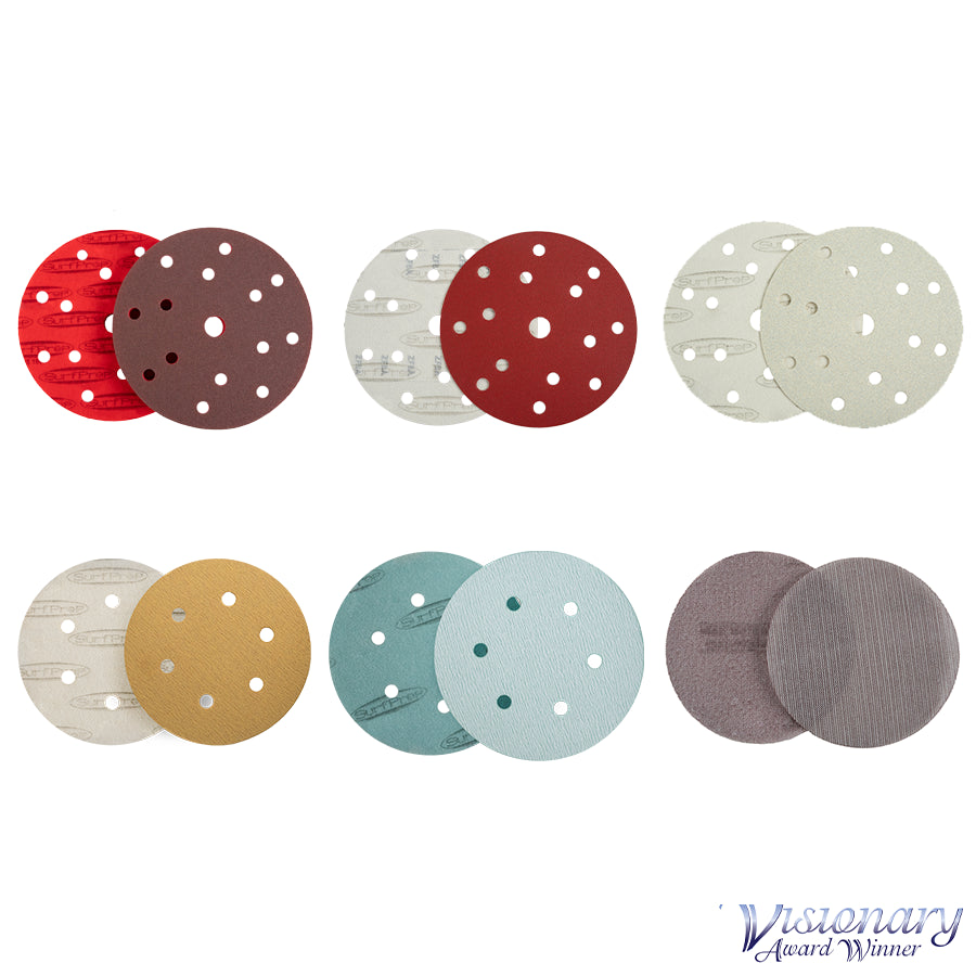 6in abrasive variety packs