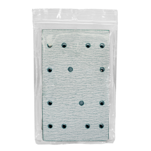 80mm X 133mm Rectangle Blizzard Film Abrasive Sheets