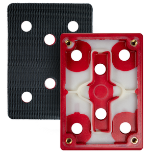 3X4 backup pad vacuum compatible
