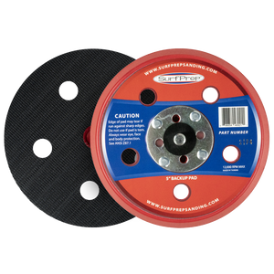 5-Hole Hook and Loop Backup Pad