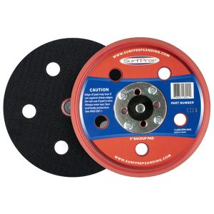5-Hole Hook and Loop Backup Pad