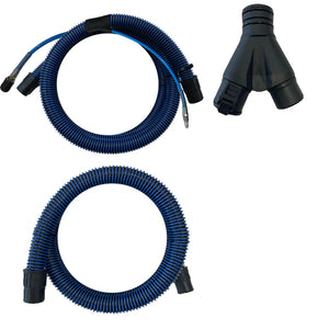 PIV-12 - Lijadora de manguera de vacío para dos usuarios (1 eléctrica/1 neumática)