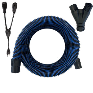 POV-8 Dual User Vacuum Hose Accessory Package