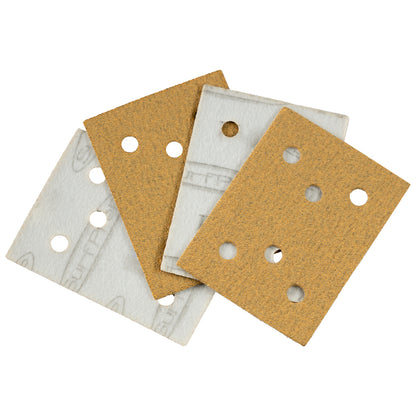 Surfprep vacuum compatible sandstorm hook and loop paper abrasive front and back