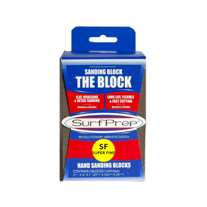 1" SurfPrep Block (Brown A/O) 2-Pack