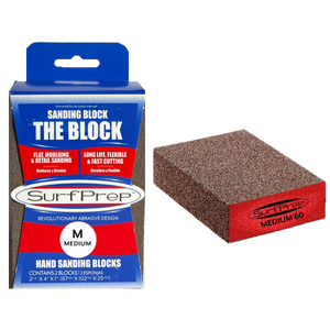 Bloc SurfPrep 1" (marron A/O), paquet de 2