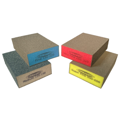 Sanding Sponge Block (Color Coded)