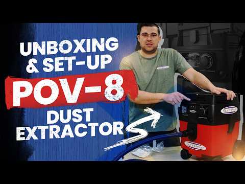Vacuum POV-8: Powerful Cleaning with Static Conductive Hose - SurfPrep